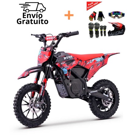 Pack Minimoto Eléctrica RXF 550W + Equipación Infantil