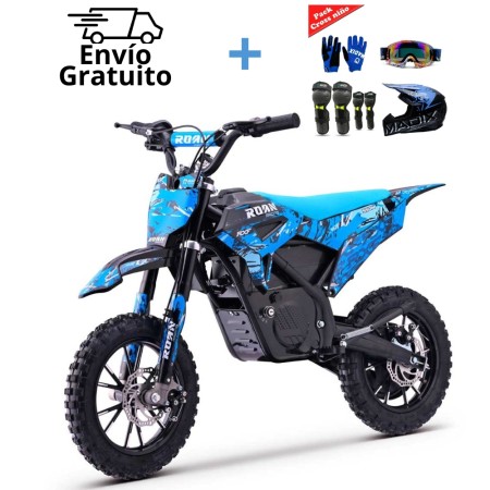 Pack Minimoto Eléctrica RXF 550W + Equipación Infantil