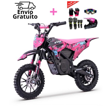 Pack Minimoto Eléctrica RXF 550W + Equipación Infantil