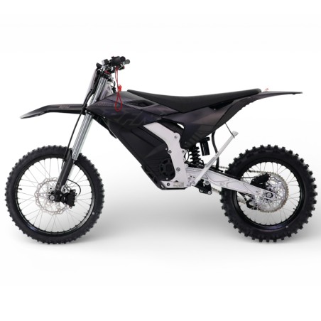 pit bike RFN Warrior SX-E15 8000W 74V 40Ah 19/16" Suspensión regulable