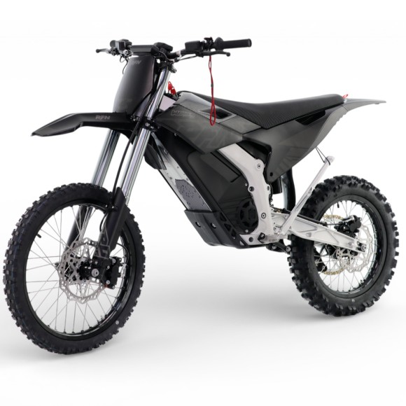 pit bike RFN Warrior SX-E15 8000W 74V 40Ah 19/16" Suspensión regulable