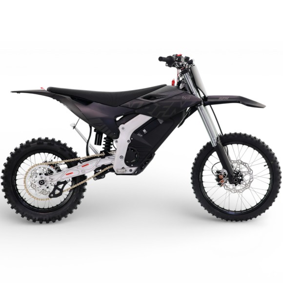 pit bike RFN Warrior SX-E15 8000W 74V 40Ah 19/16" Suspensión regulable