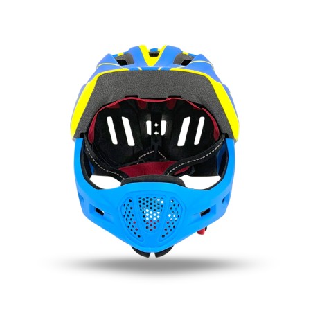 Casco de ciclismo integral convertible