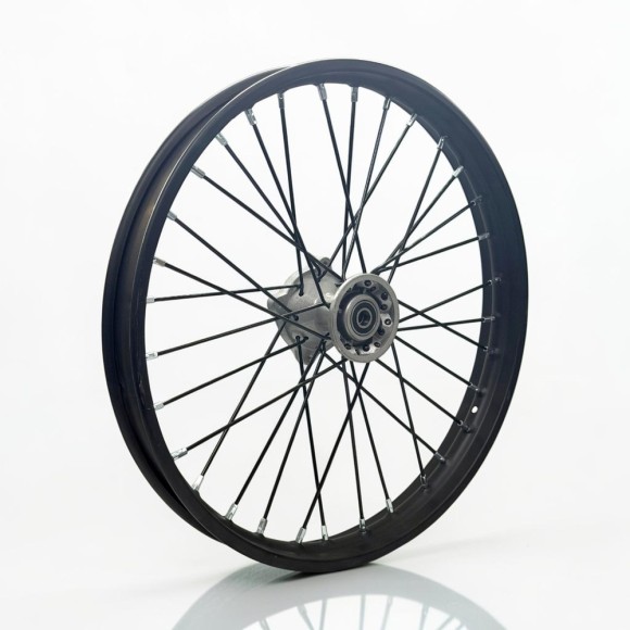 llanta delantera pit bike 1.60-19 buje 15 mm