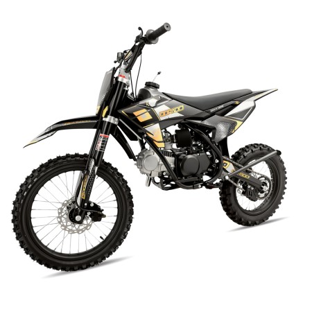 Pit Bike Dorado DMX 125cc 17/14" Refrigeración por Aire - roanracing.com