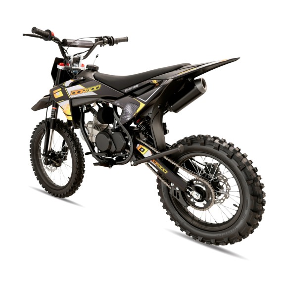 Pit Bike Dorado DMX 125cc 17/14" Refrigeración por Aire - roanracing.com