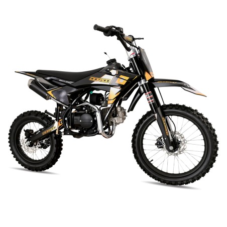Pit Bike Dorado DMX 125cc 17/14" Refrigeración por Aire - roanracing.com