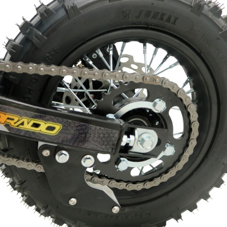 Pit Bike 90cc Dorado Automática 12/10" 4T Arranque Eléctrico