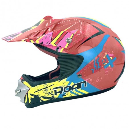 Casco de motocross ROAN MX530 para adulto - Roanracing.com