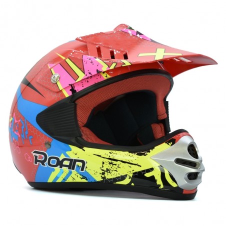 Casco de motocross ROAN MX530 para adulto - Roanracing.com