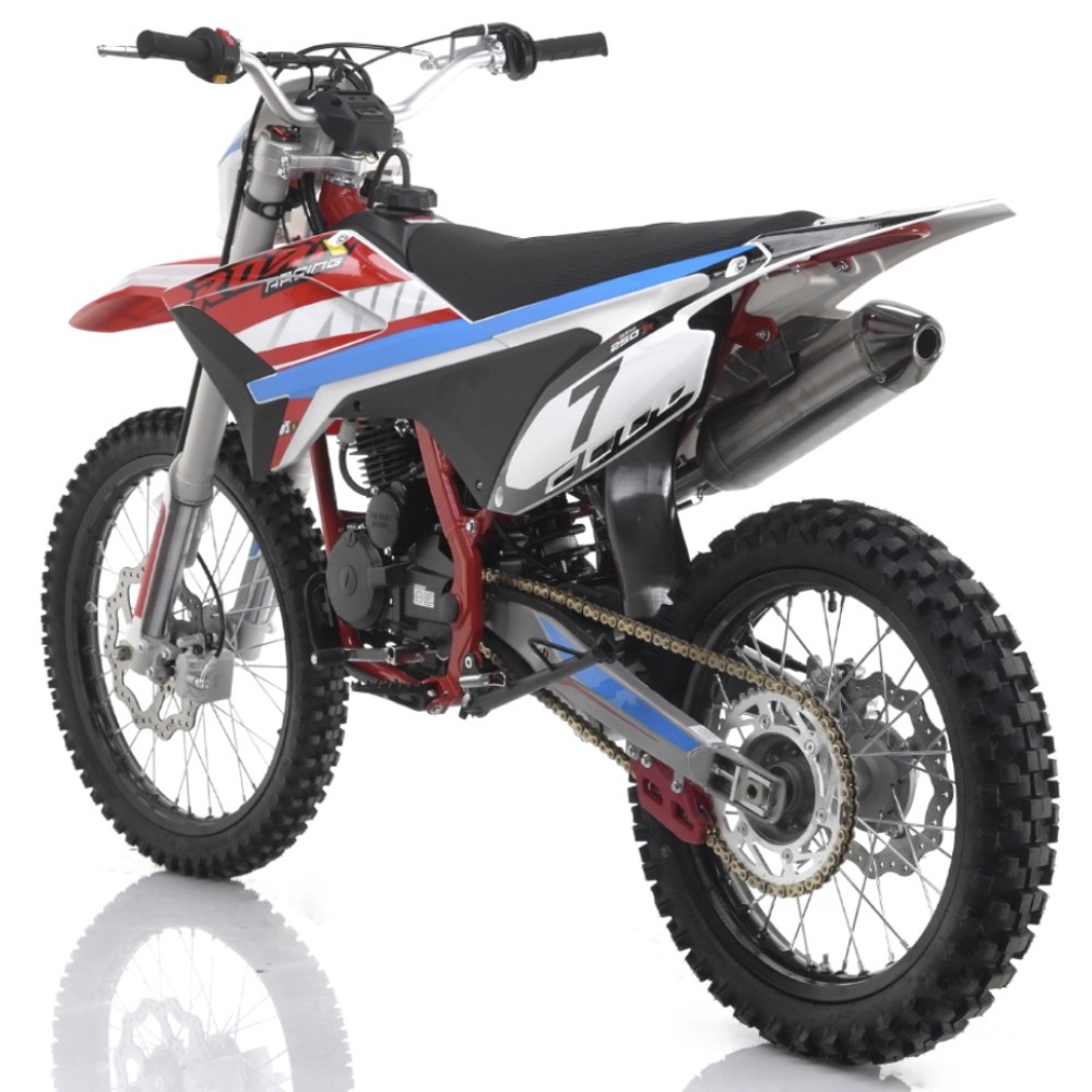 Pit bike 250cc 21/18" Apollo Thunder XXXL refrigerado por aire - Roanracing.com