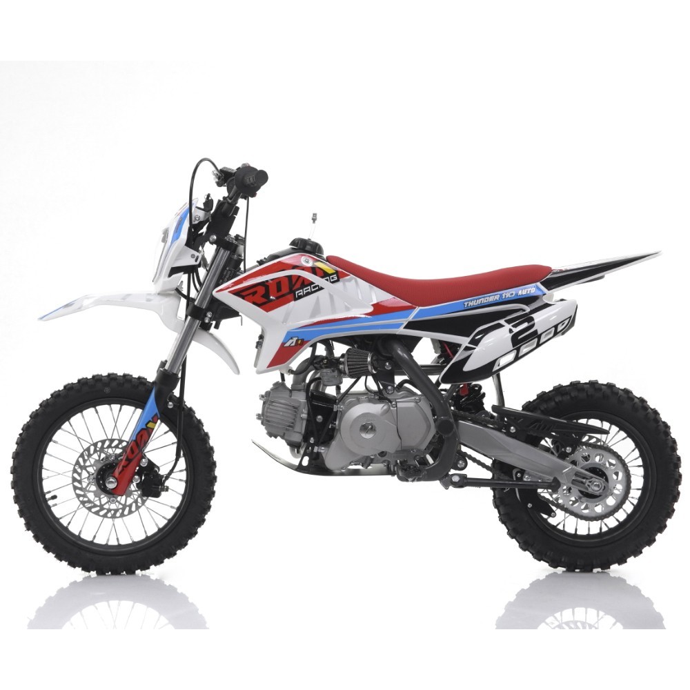 Pit bike 110cc automático 14/12" Apollo Thunder arranque eléctrico - Roanracing.com