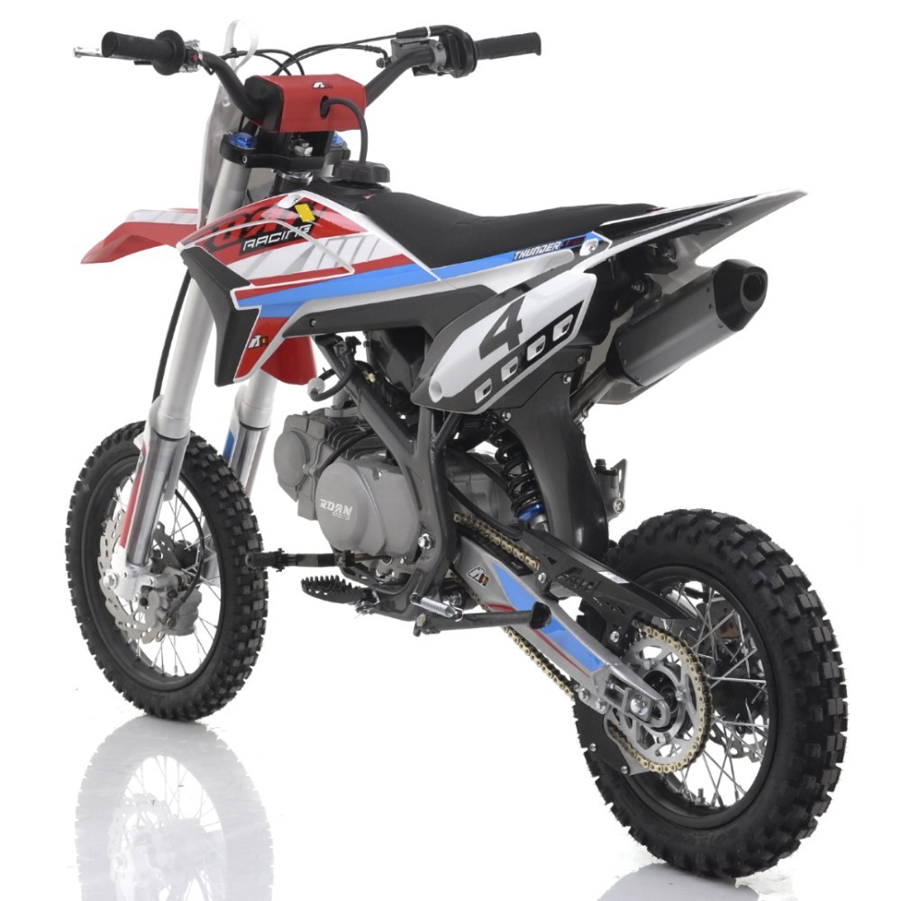 Pit bike 125cc thunder 14/12" refrigerador por aire (4 MARCHAS) - Roanracing.com