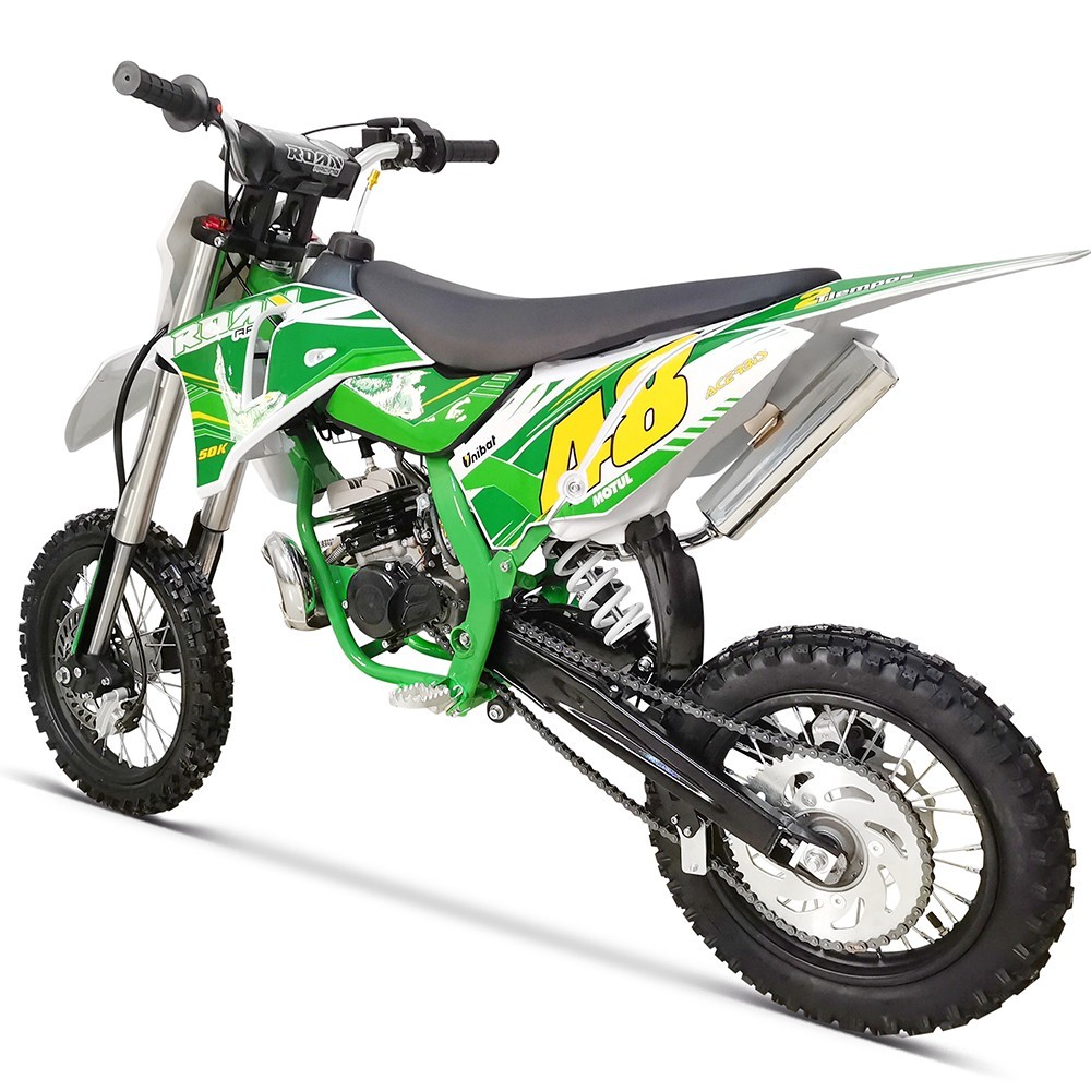 Pit bike 50cc 9cv Roan 50K 14/12" arranque a pedal - Roanracing.com