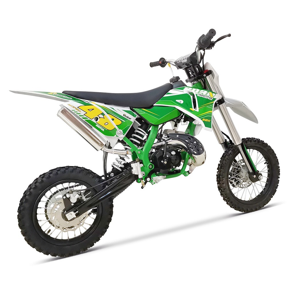 Pit bike 50cc 9cv Roan 50K 14/12" arranque a pedal - Roanracing.com