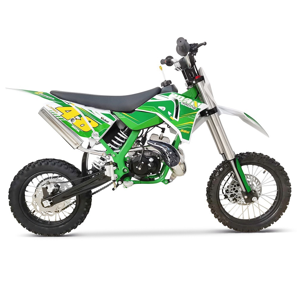 Pit bike 50cc 9cv Roan 50K 14/12" arranque a pedal - Roanracing.com