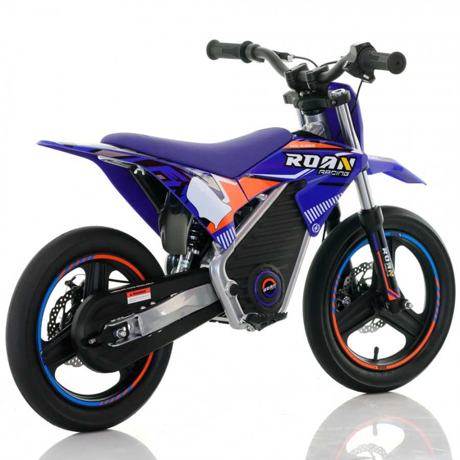 Minicross eléctrica 350W Supermotard Roan Warrior 14" MX-E350 - Roanracing.com