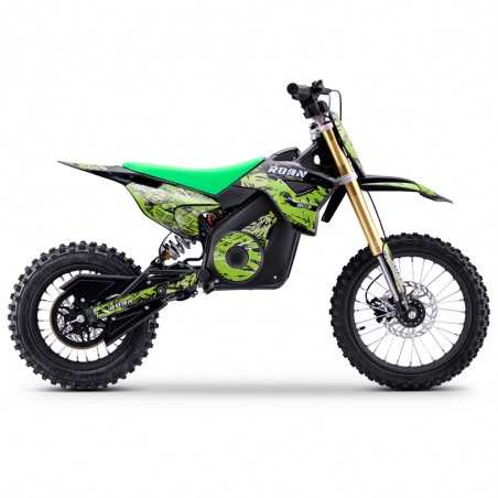 Minicross eléctrica 1800W Roan 903 batería litio 48V 13Ah - Roanracing.com