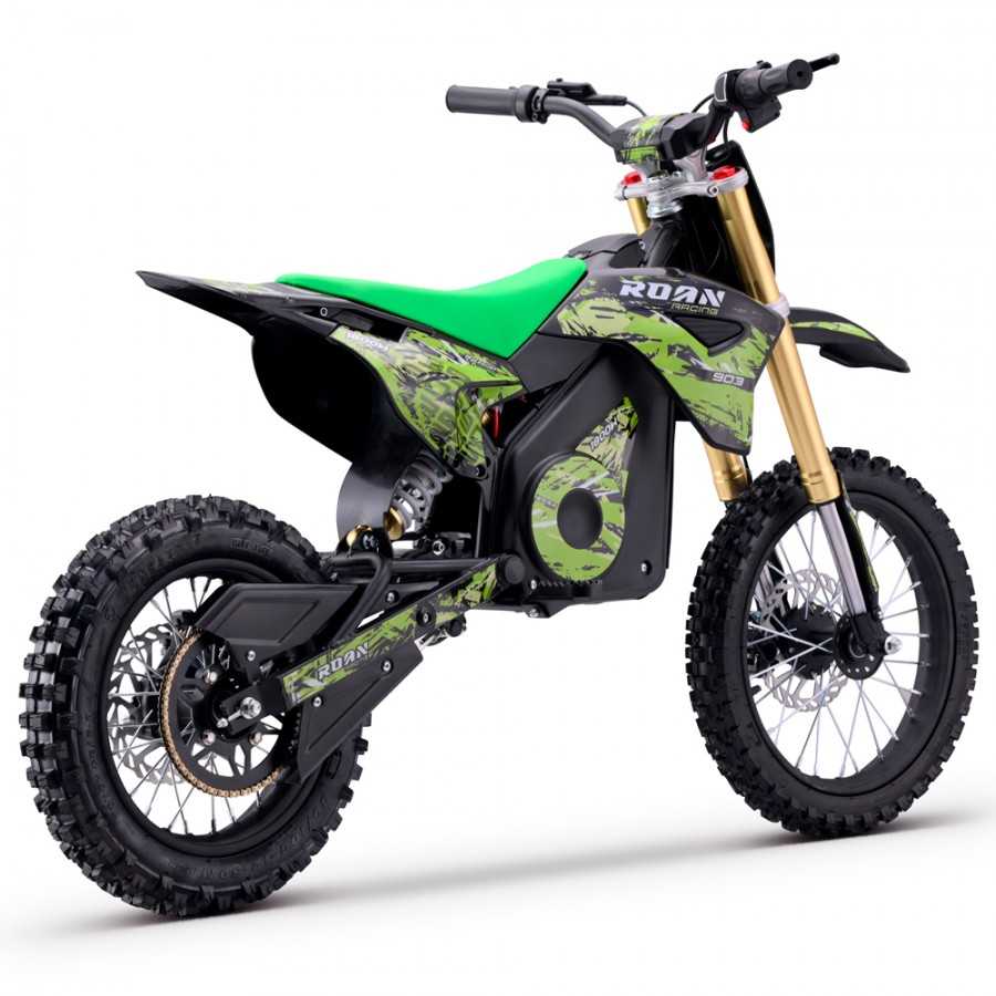 Minicross eléctrica 1800W Roan 903 batería litio 48V 13Ah - Roanracing.com