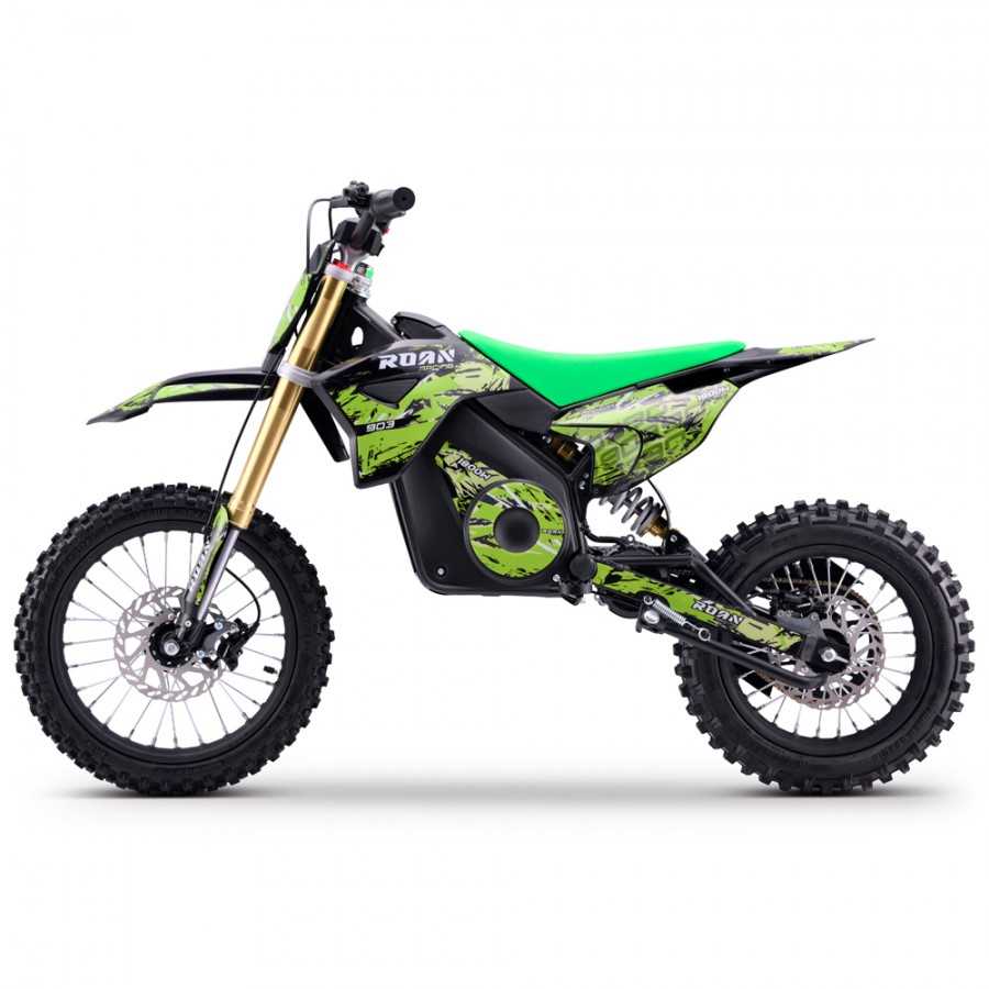 Minicross eléctrica 1800W Roan 903 batería litio 48V 13Ah - Roanracing.com