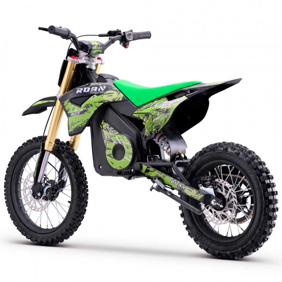 Minicross eléctrica 1800W Roan 903 batería litio 48V 13Ah - Roanracing.com