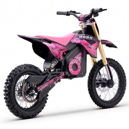 Minicross eléctrica 1800W Roan 903 batería litio 48V 13Ah - Roanracing.com