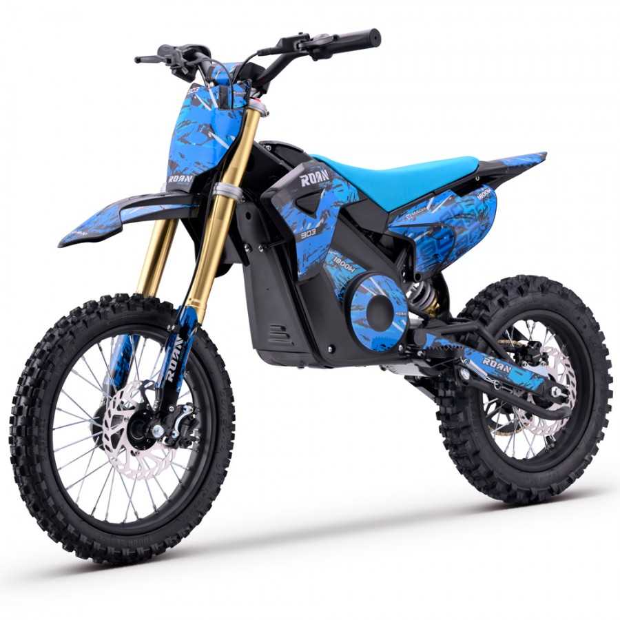 Minicross eléctrica 1800W Roan 903 batería litio 48V 13Ah - Roanracing.com