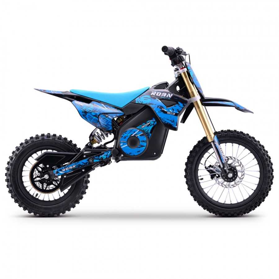 Minicross eléctrica 1800W Roan 903 batería litio 48V 13Ah - Roanracing.com