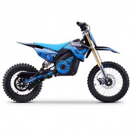 Minicross eléctrica 1800W Roan 903 batería litio 48V 13Ah - Roanracing.com