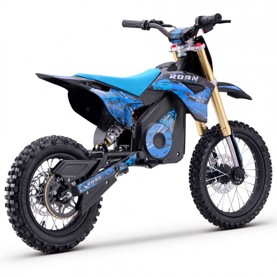 Minicross eléctrica 1800W Roan 903 batería litio 48V 13Ah - Roanracing.com