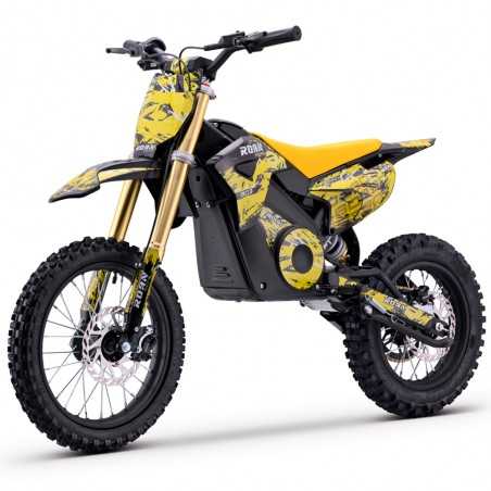 Minicross eléctrica 1800W Roan 903 batería litio 48V 13Ah - Roanracing.com