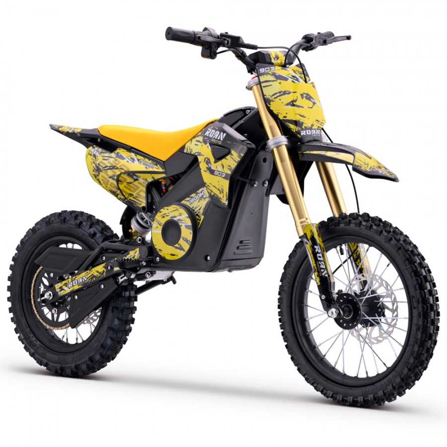 Minicross eléctrica 1800W Roan 903 batería litio 48V 13Ah - Roanracing.com