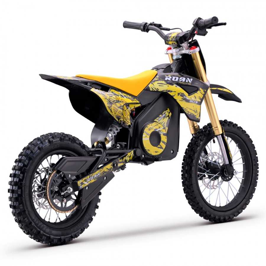 Minicross eléctrica 1800W Roan 903 batería litio 48V 13Ah - Roanracing.com