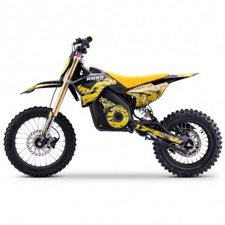 Minicross eléctrica 1800W Roan 903 batería litio 48V 13Ah - Roanracing.com