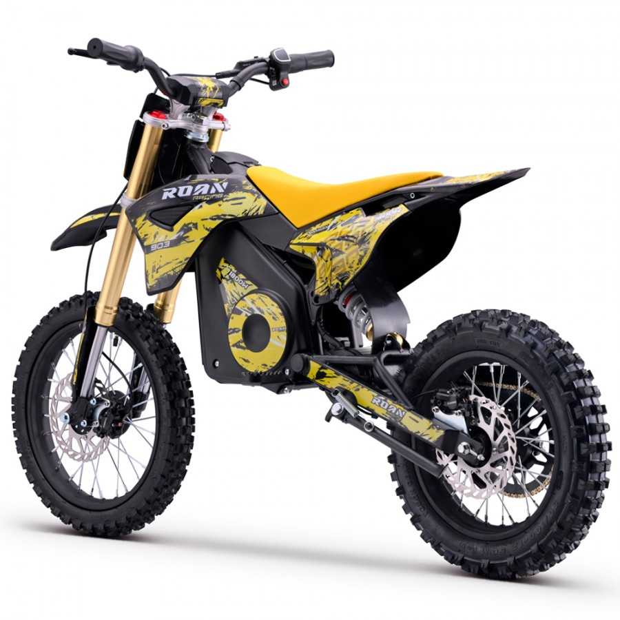 Minicross eléctrica 1800W Roan 903 batería litio 48V 13Ah - Roanracing.com