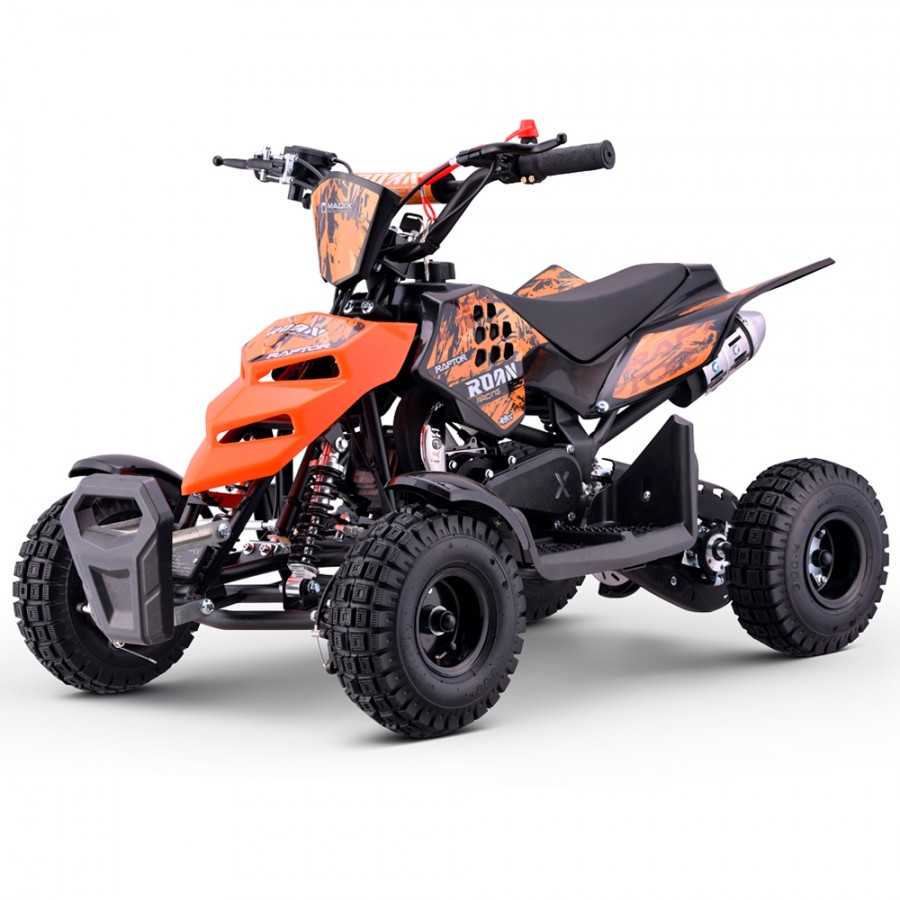 Mini quad gasolina 49cc Roan Raptor R4 Motor 2 tiempos 3.9cv