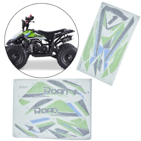 Adhesivos mini quad pantera 49cc 2 tiempos  - Roanracing.com