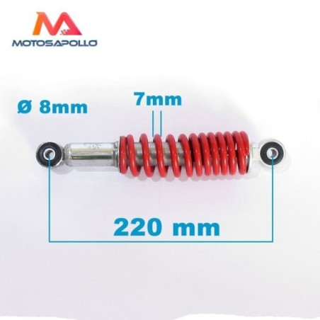 Amortiguador 220mm muelle - Roanracing.com