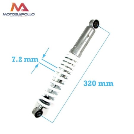 Amortiguador 320mm quad muelle 7