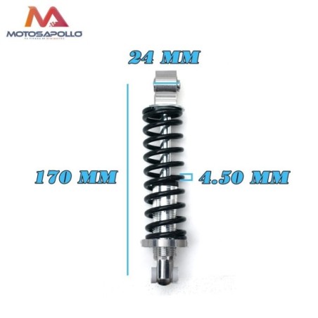 Amortiguador muelle 17 cm mini quad Roanracing.com