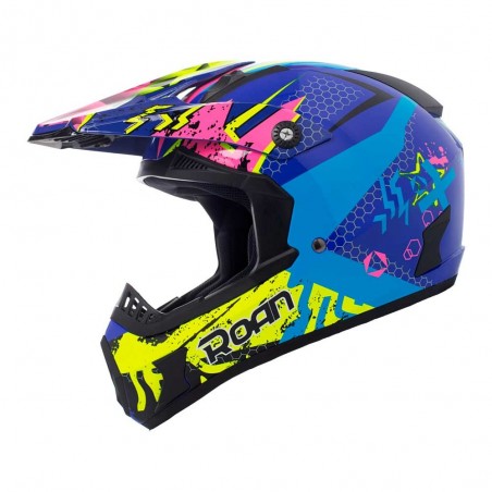 Casco de motocross ROAN MX530 para adulto - Roanracing.com
