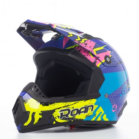 Casco de motocross ROAN MX530 para adulto - Roanracing.com