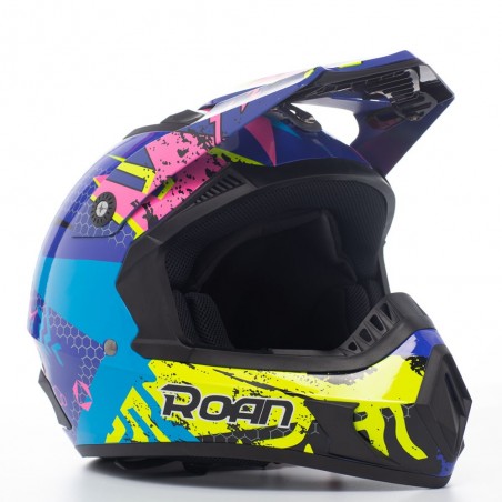 Casco de motocross ROAN MX530 para adulto - Roanracing.com