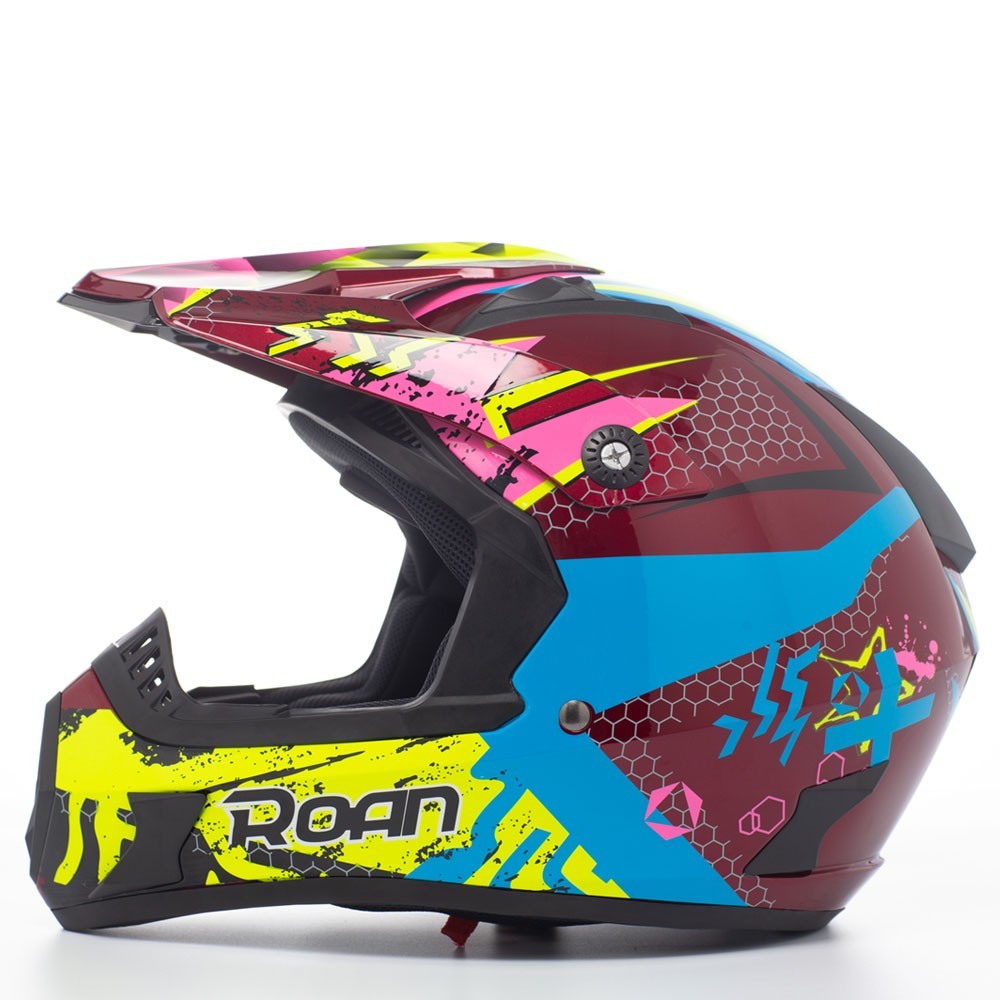 Casco de motocross ROAN MX530 para adulto - Roanracing.com