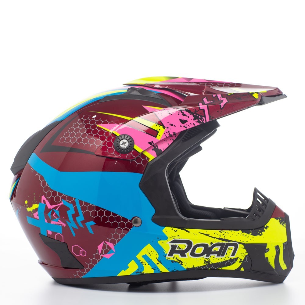 Casco de motocross ROAN MX530 para adulto - Roanracing.com