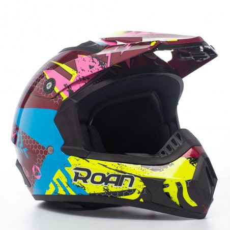 Casco de motocross ROAN MX530 para adulto - Roanracing.com