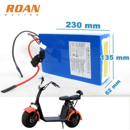 Bateria 60V 12Ah litio - Roanracing.com