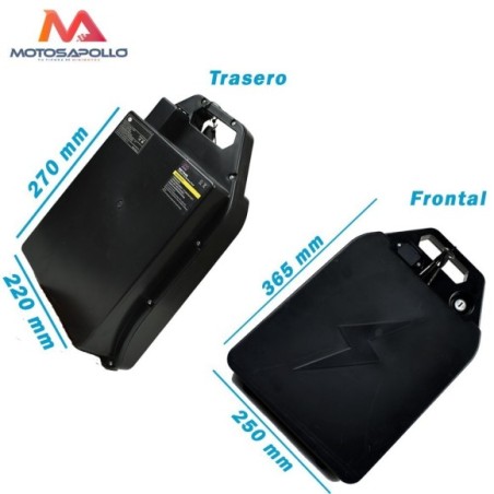 Bateria Litio Citycoco 60V 12Ah en maletín con cerradura - Roanracing.com