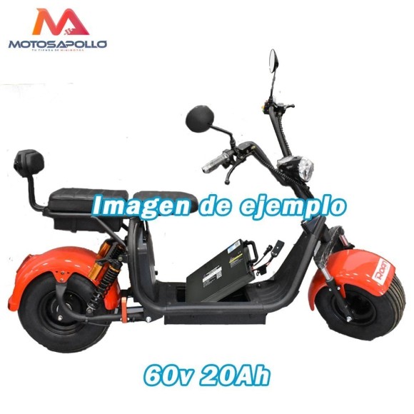 BATERIA LITIO 60V-20AH (CHOPPER) maletín fijo