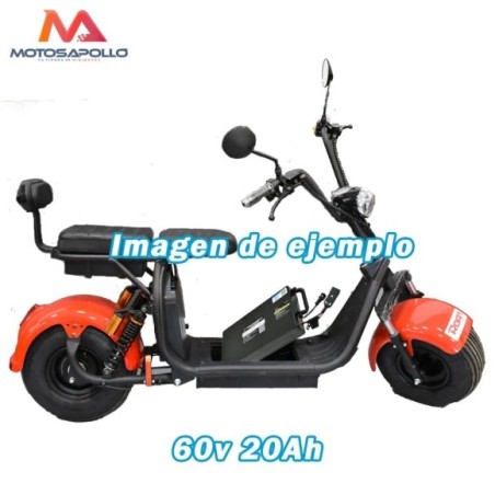BATERIA LITIO 60V-20AH (CHOPPER) maletín fijo